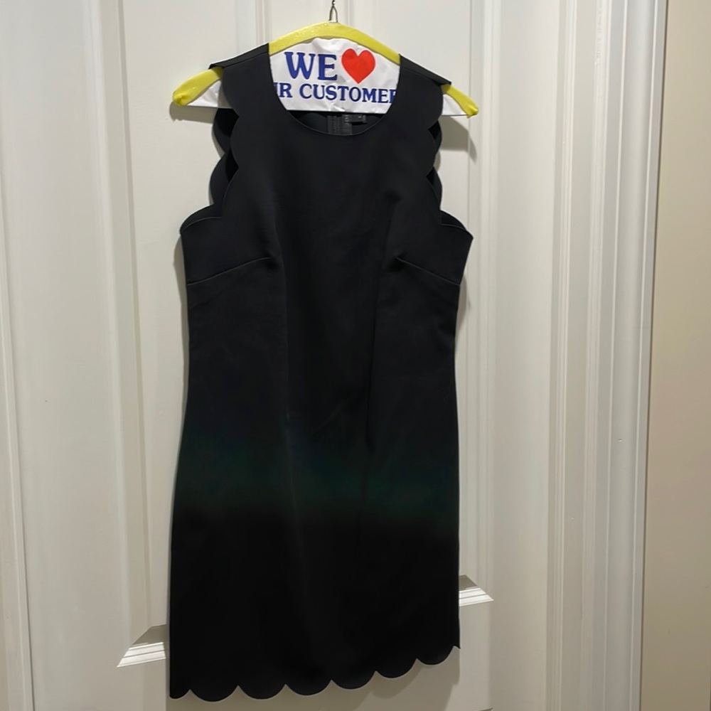 J. Crew Scalloped Dress
